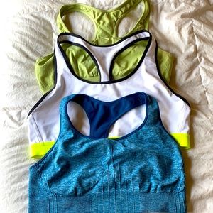 Bundle of 3 sports bras